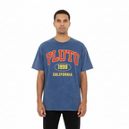 Pluto California 1999 Oversized Snow Washed Tee-Shirt