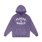 Plutos World Logo 1999 Snow Washed Hoodie