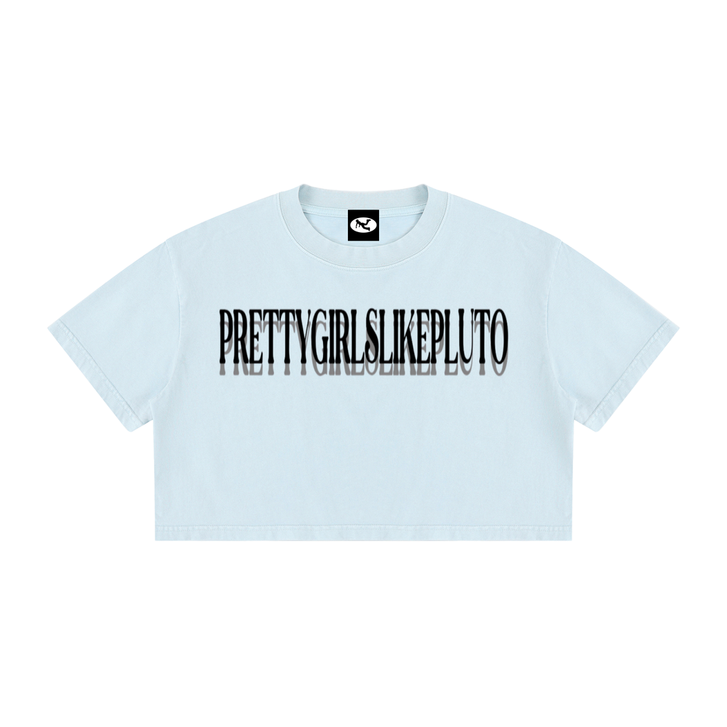 PRETTYGIRLSLIKEPLUTO Crop Tee