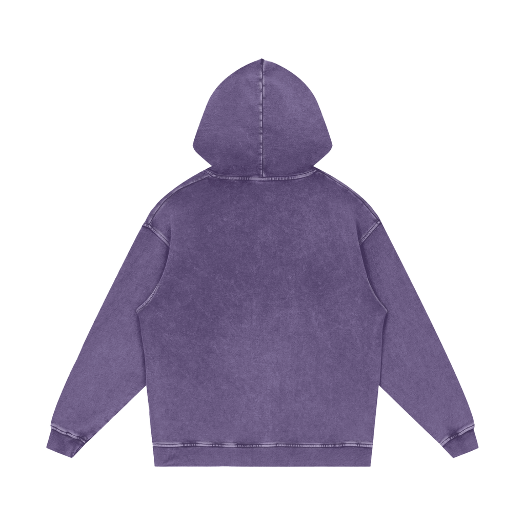 Plutos World Logo 1999 Snow Washed Hoodie