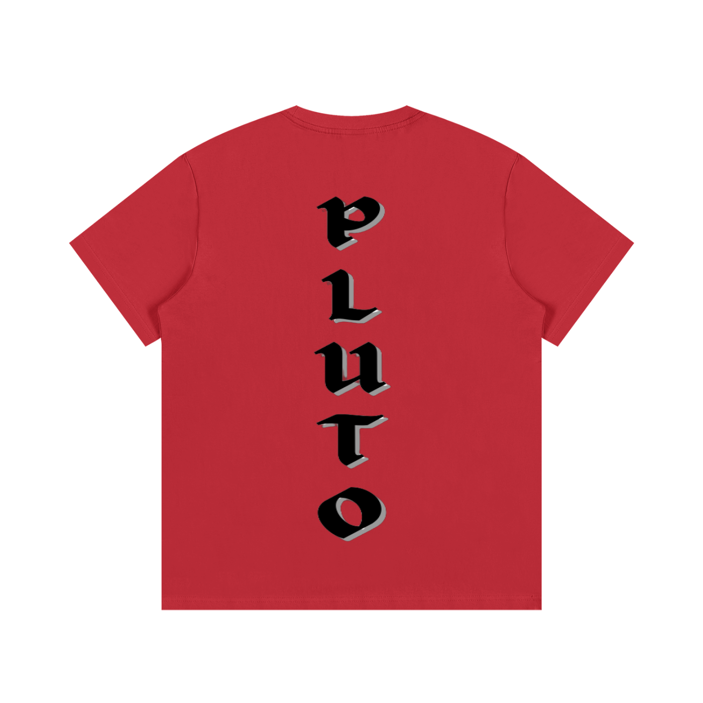 Plutos World Black 1999 Logo Tee-Shirt