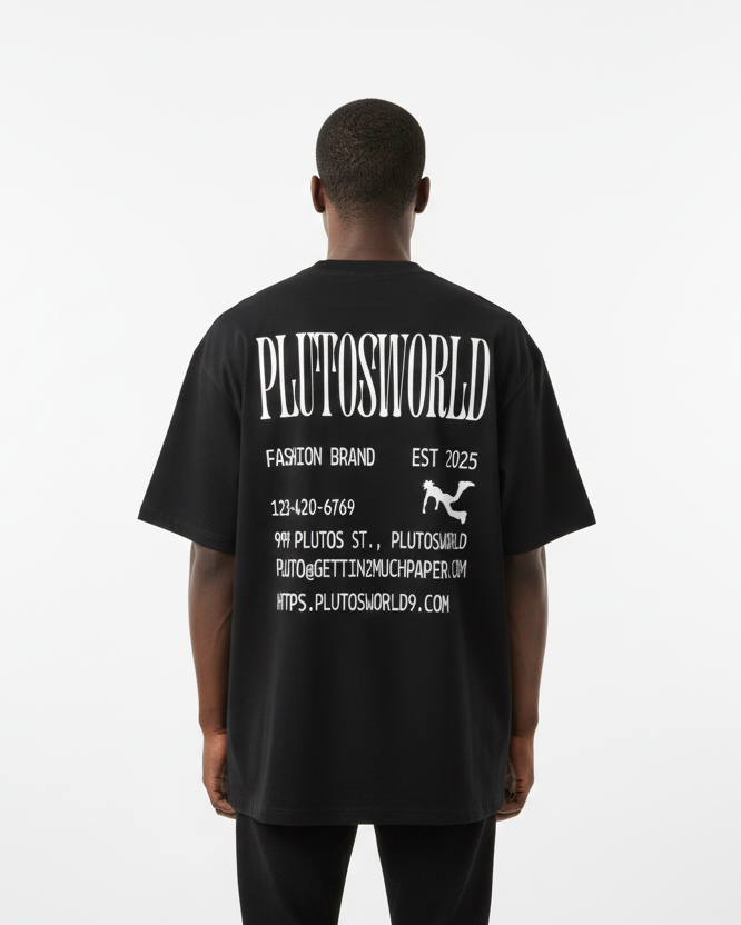 PlutosWorld W Business Tee-Shirt