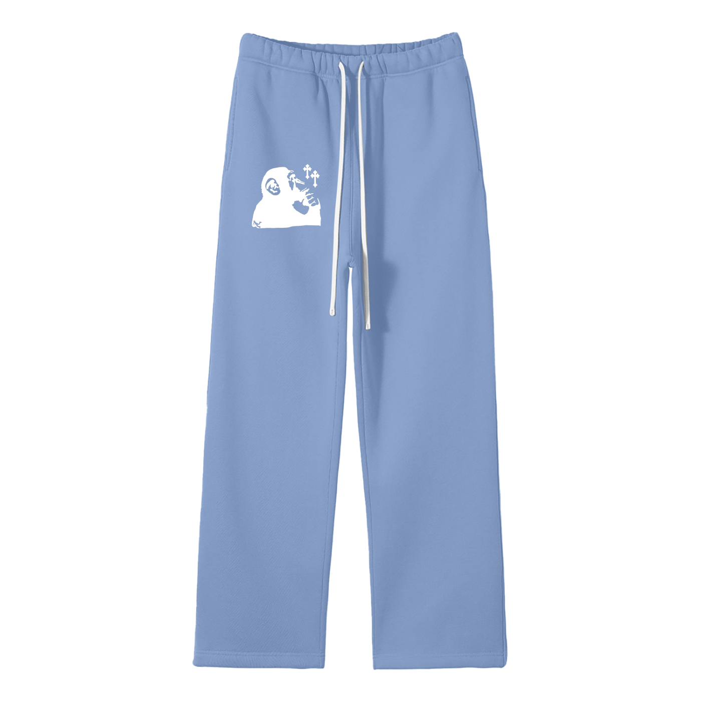 Plutos World Monk Straight Leg Sweat Pants