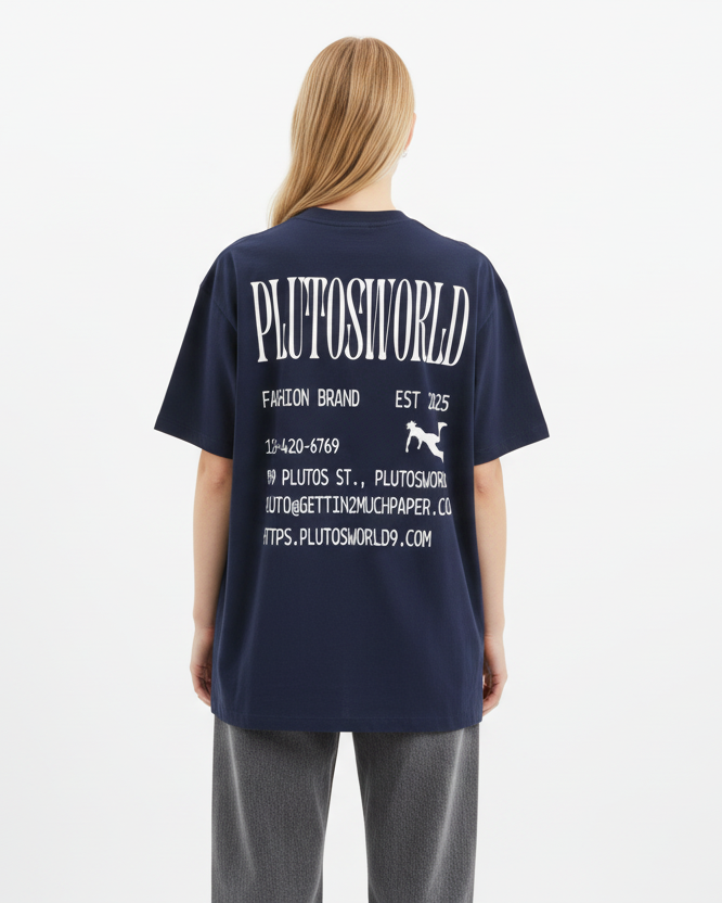 PlutosWorld W Business Tee-Shirt