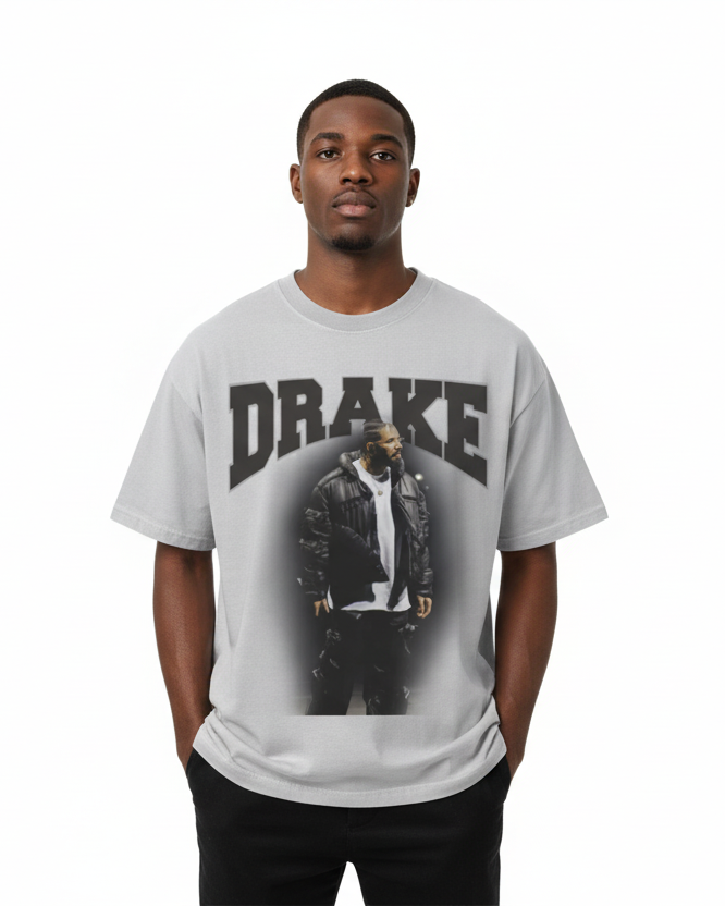 Drake Vintage Cotton Tee-Shirt