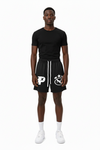 Pluto Star Mesh Drawstring Shorts