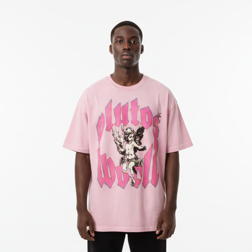 Pluto's World Angel Cotton Tee-Shirt