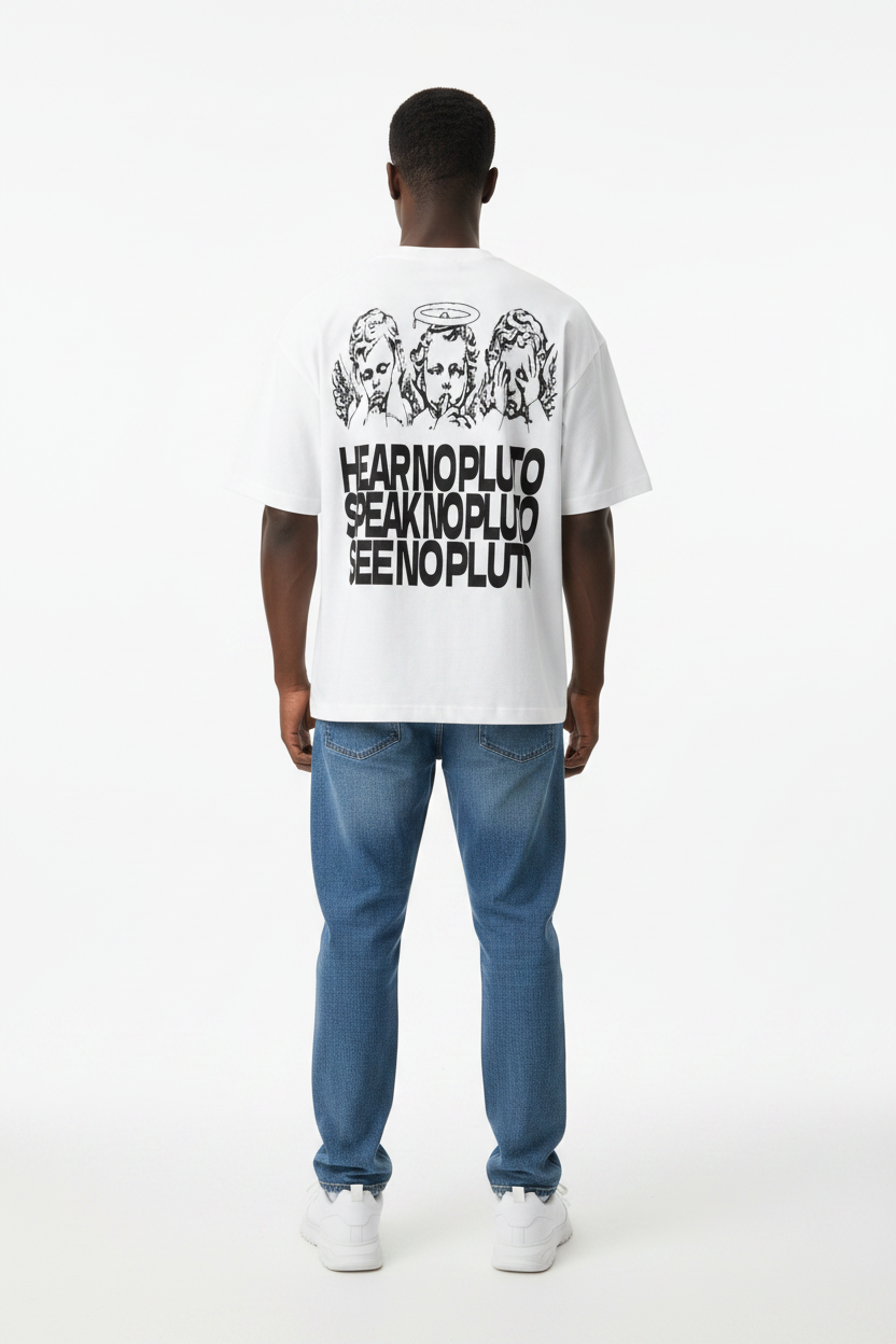 HearSpeakSee No Pluto Tee