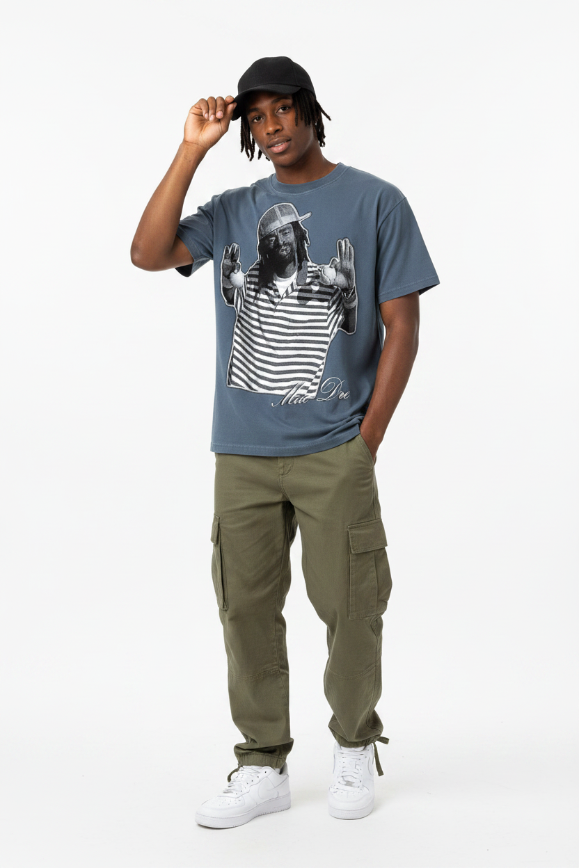 Mac Dre Vintage Cotton Tee-Shirt
