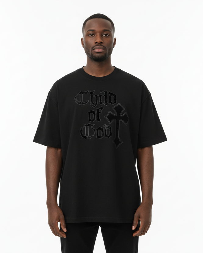 Pluto Child Of God Cotton Tee-Shirt