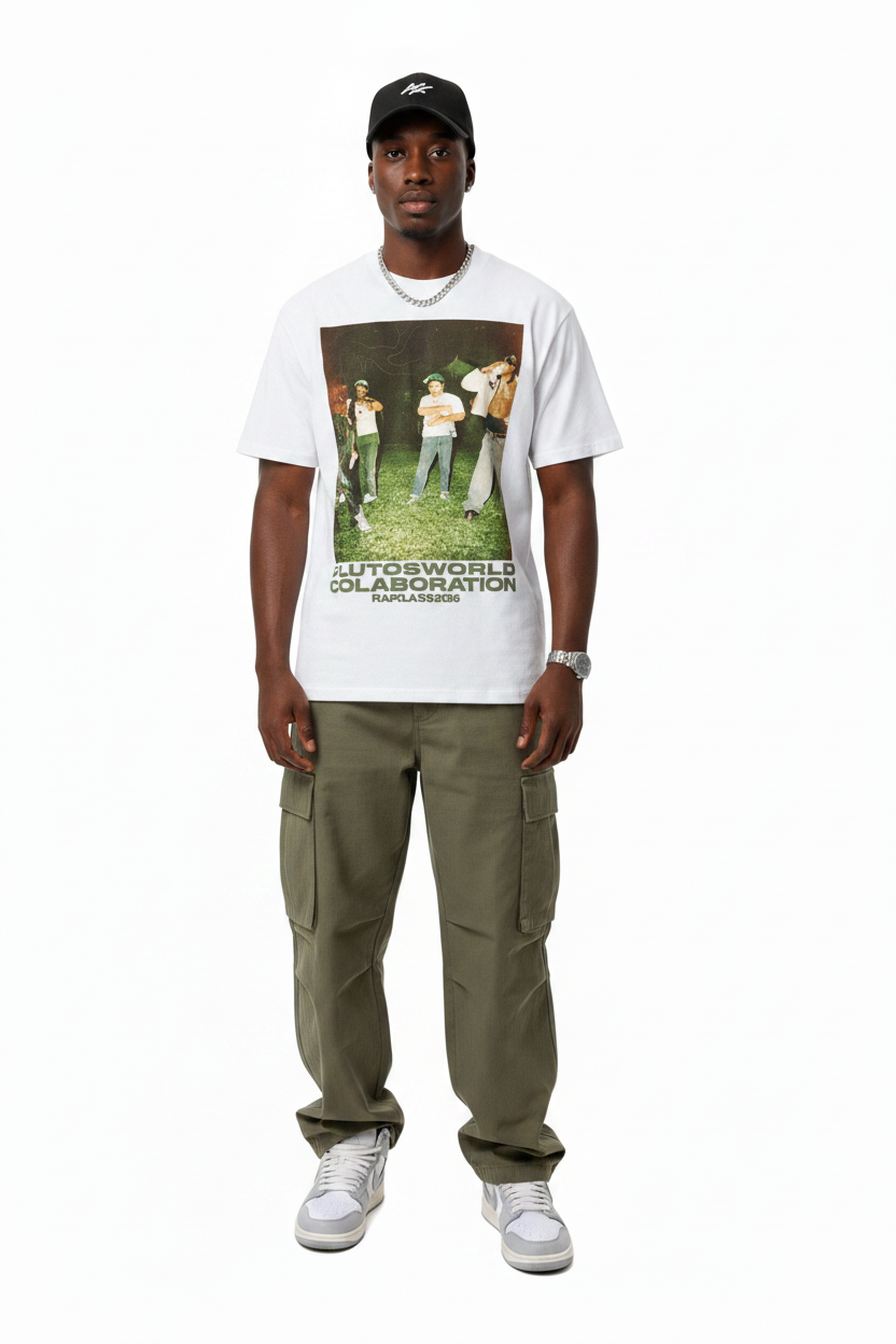 PLUTOSWORLD Rapclass2026 Cotton Tee-Shirt