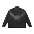 Pluto Logo Sun Fade Quarter-Zip Sweatshirt
