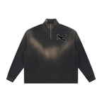Pluto Logo Sun Fade Quarter-Zip Sweatshirt
