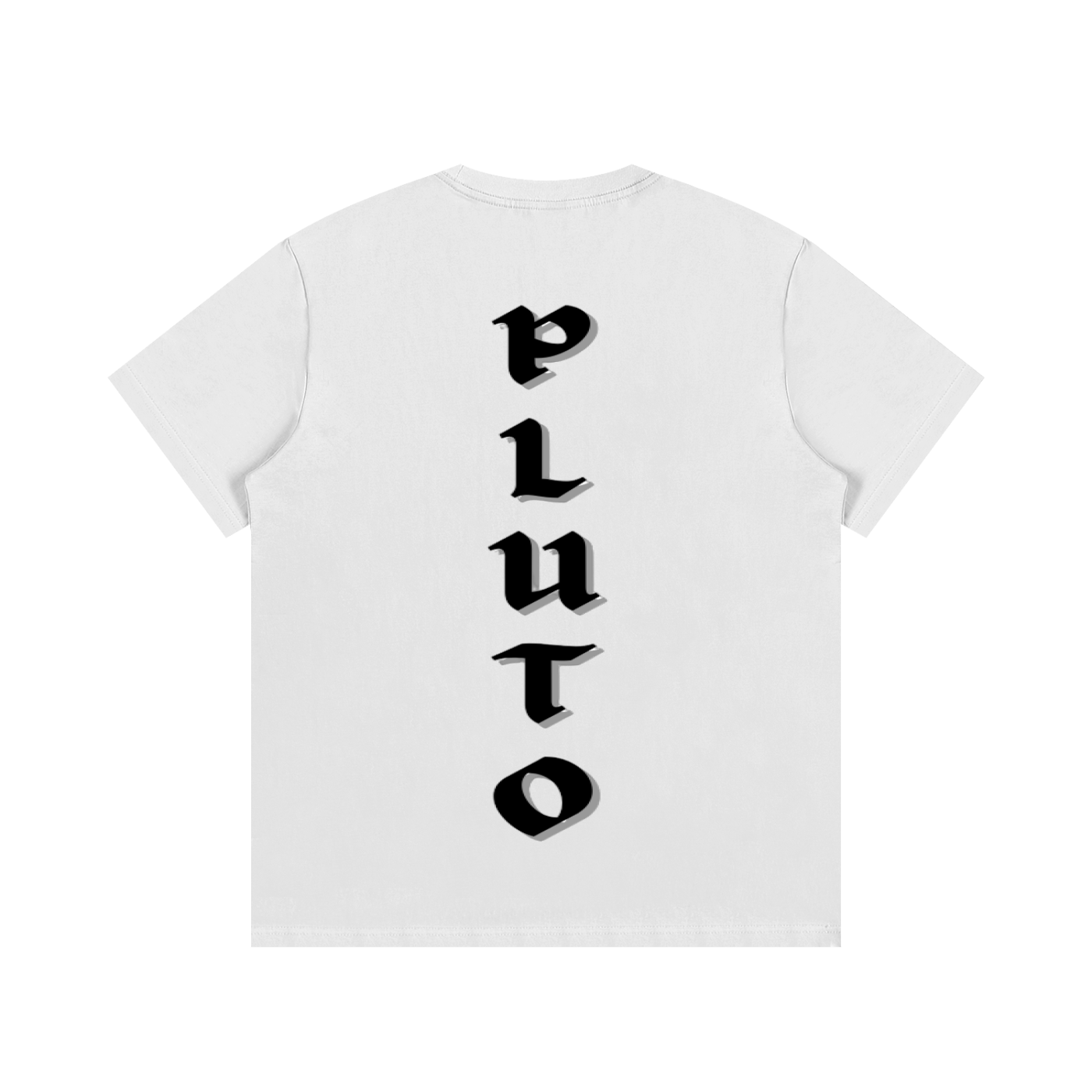 Plutos World Black 1999 Logo Tee-Shirt