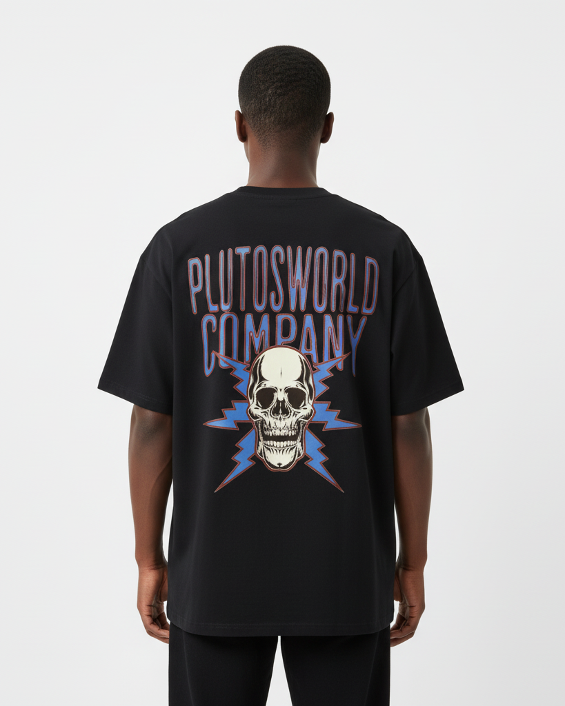 PLUTOSWORLD COMPANY Cotton Tee-Shirt