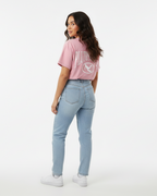 Pluto White Oval Logo Tee-Shirt