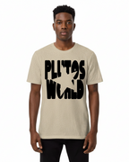 PlutosWorld Black Star Cotton Boxy Tee-Shirt