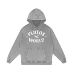 Plutos World Logo 1999 Snow Washed Hoodie
