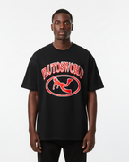 Red Pluto Cotton Tee-Shirt