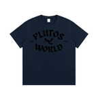 Plutos World Black 1999 Logo Tee-Shirt