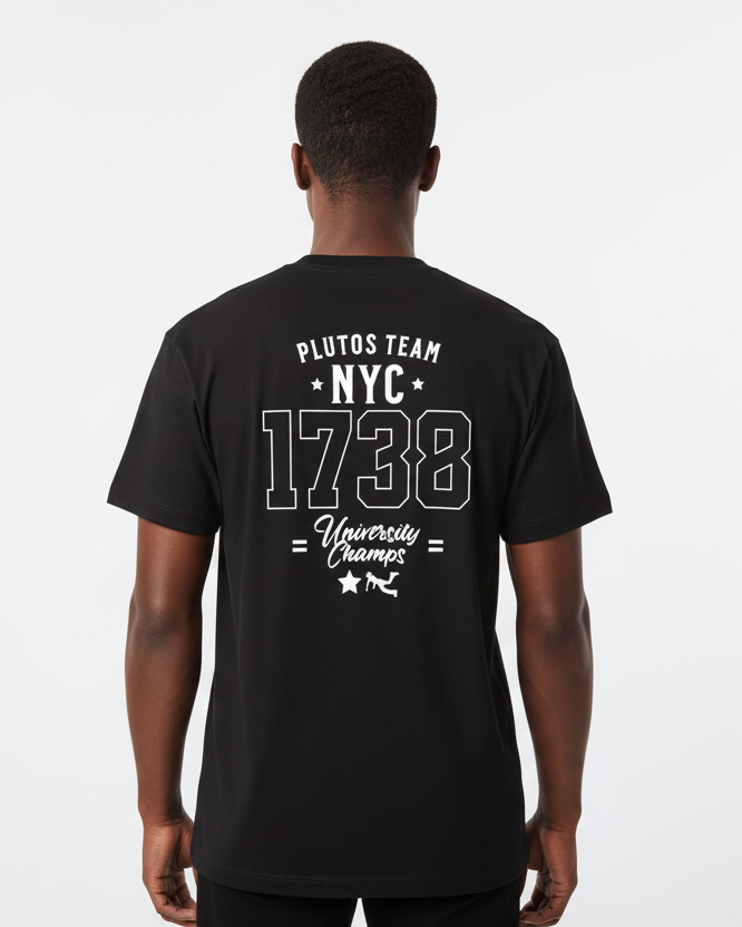 1738 Pluto Cotton Tee-Shirt