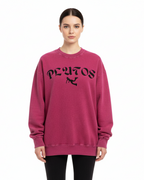 Plutos World Black Snow Washed Oversized Sweatshirt