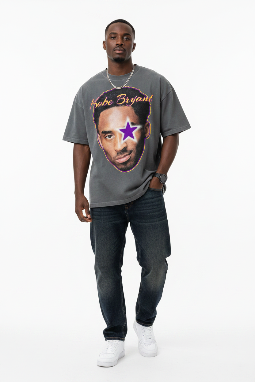 Kobe Bryant Graphic Washed Tee