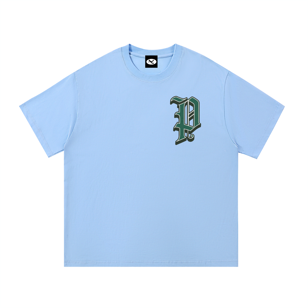 P Initial Cotton Tee-Shirt