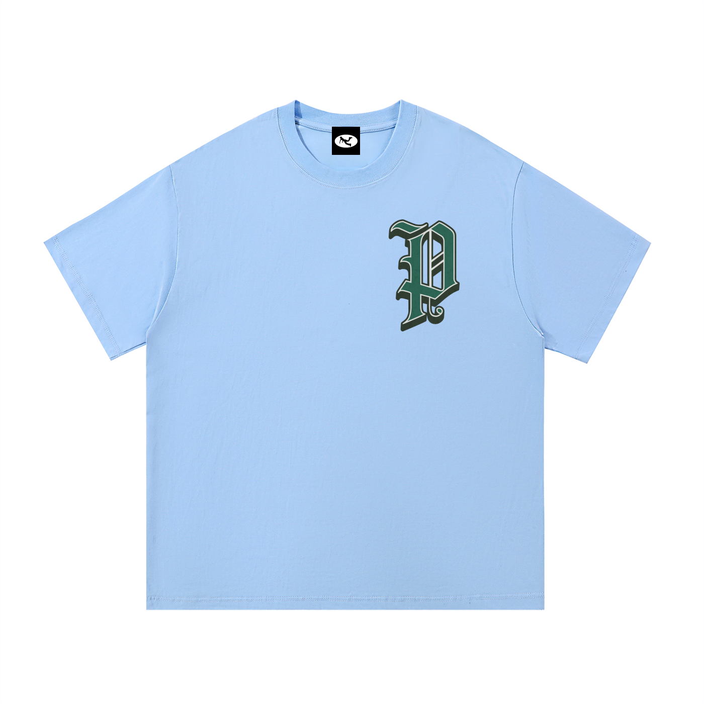 P Initial Cotton Tee-Shirt
