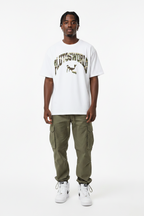 PLUTOSWORLD Camo Cotton Tee-Shirt