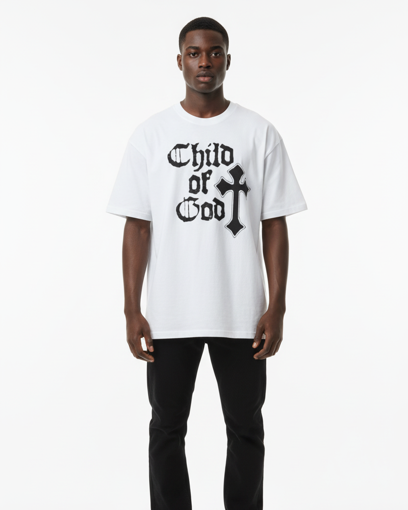 Pluto Child Of God Cotton Tee-Shirt