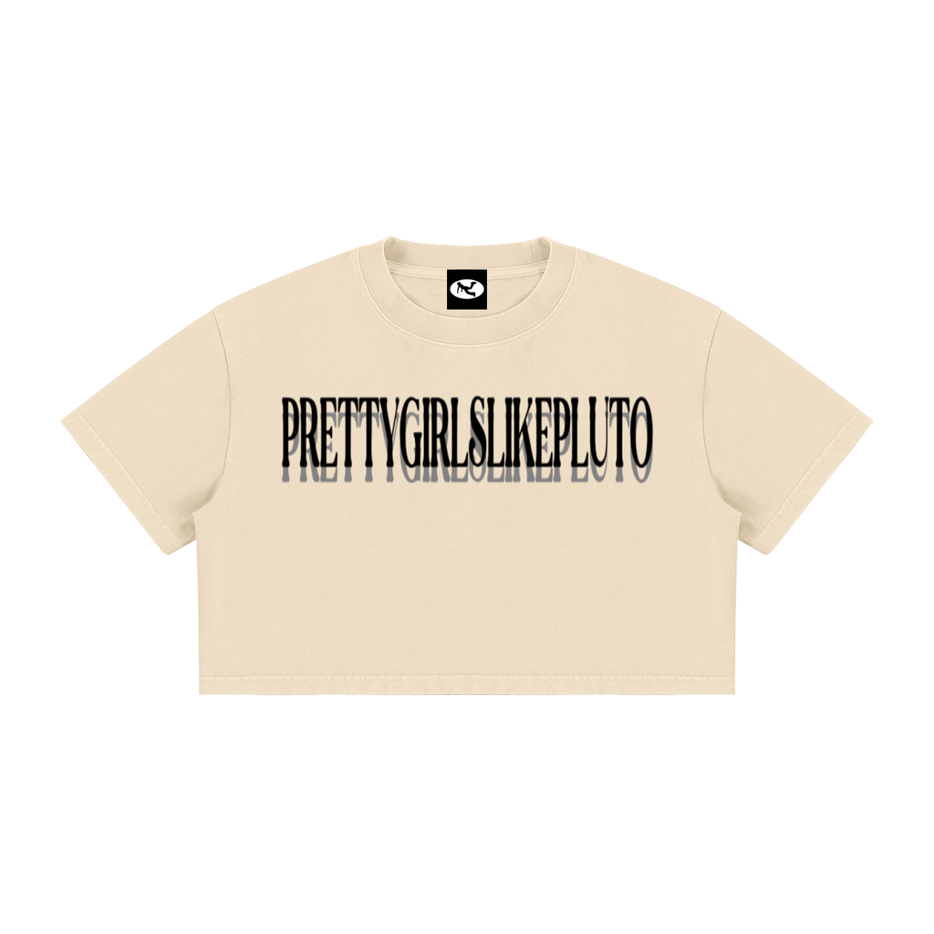 PRETTYGIRLSLIKEPLUTO Crop Tee