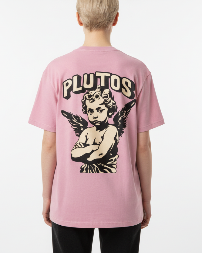 Plutos Angel World Cotton Tee-Shirt