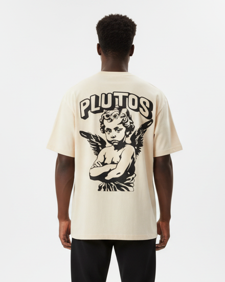 Plutos Angel World Cotton Tee-Shirt