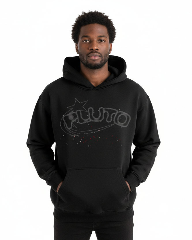 PLUTO Shooting Star Oversize Hoodie