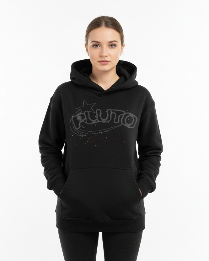 PLUTO Shooting Star Oversize Hoodie