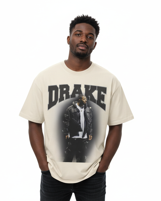 Drake Vintage Cotton Tee-Shirt