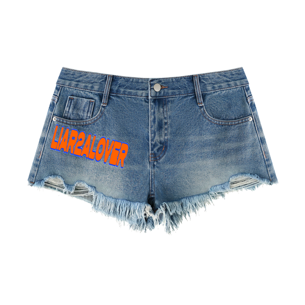 Womens,Denim,Shorts