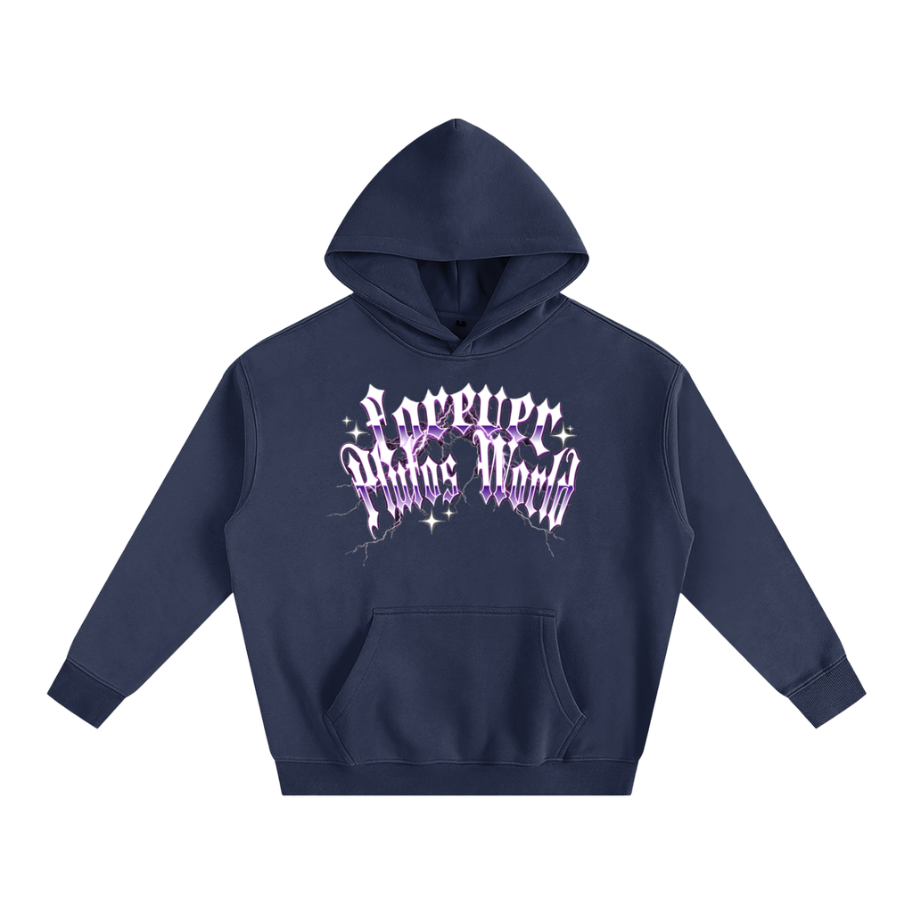 Forever Pluto's World Oversize Fleeced Hoodie