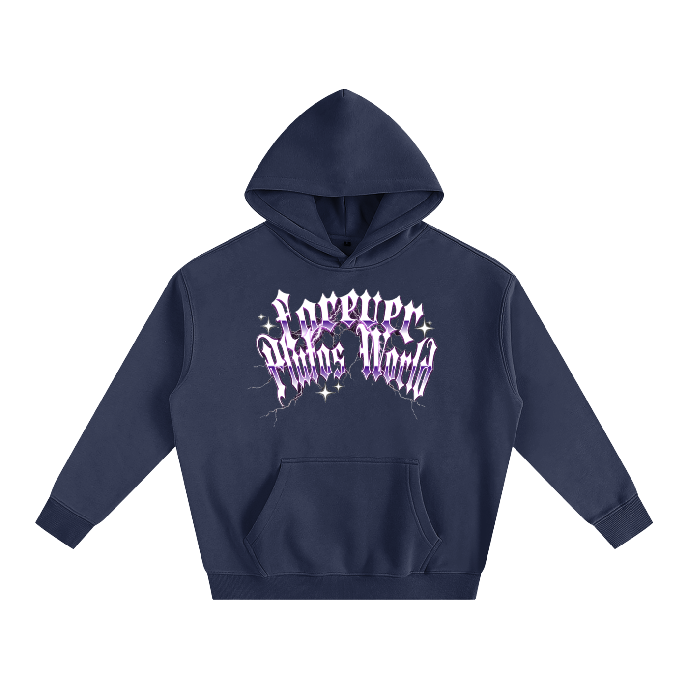 Forever Pluto's World Oversize Fleeced Hoodie