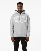 PlutosWorld Oval Logo 199 Oversize Fleeced Hoodie