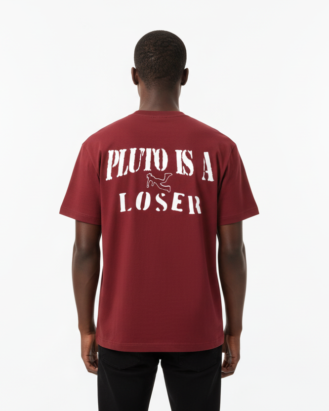 Pluto Is A Loser Cotton Tee-Shirt
