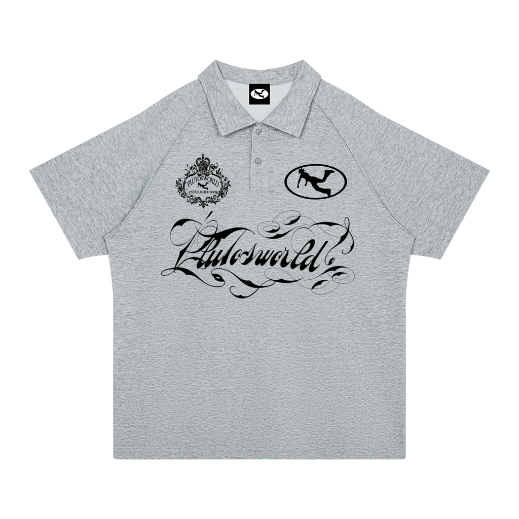 Plutosworld Ornate Polo Shirt