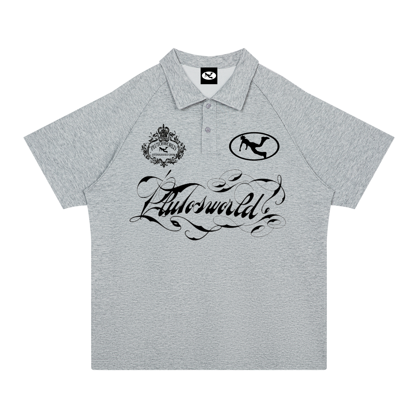 Plutosworld Ornate Polo Shirt