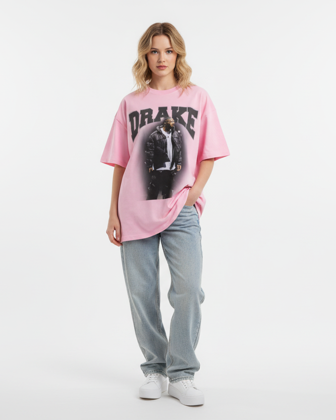 Drake Vintage Cotton Tee-Shirt