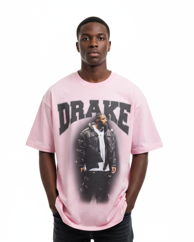 Drake Vintage Cotton Tee-Shirt