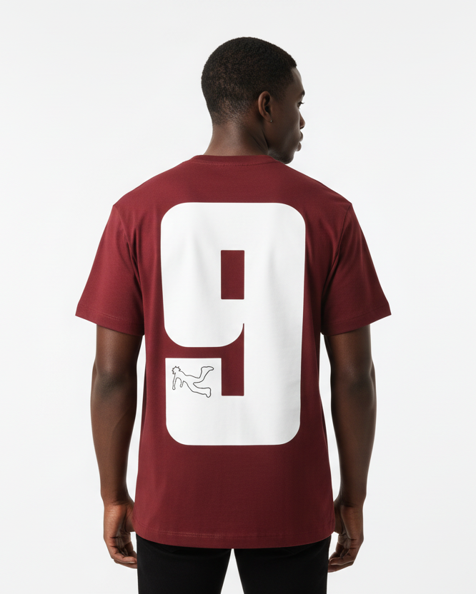 PlutosWorld Globally Respected 9 Cotton Tee-Shirt
