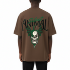 PLUTOSWORLD Silent Animal Cotton Tee-Shirt