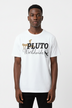 Pluto Worldwide Cotton Tee-Shirt