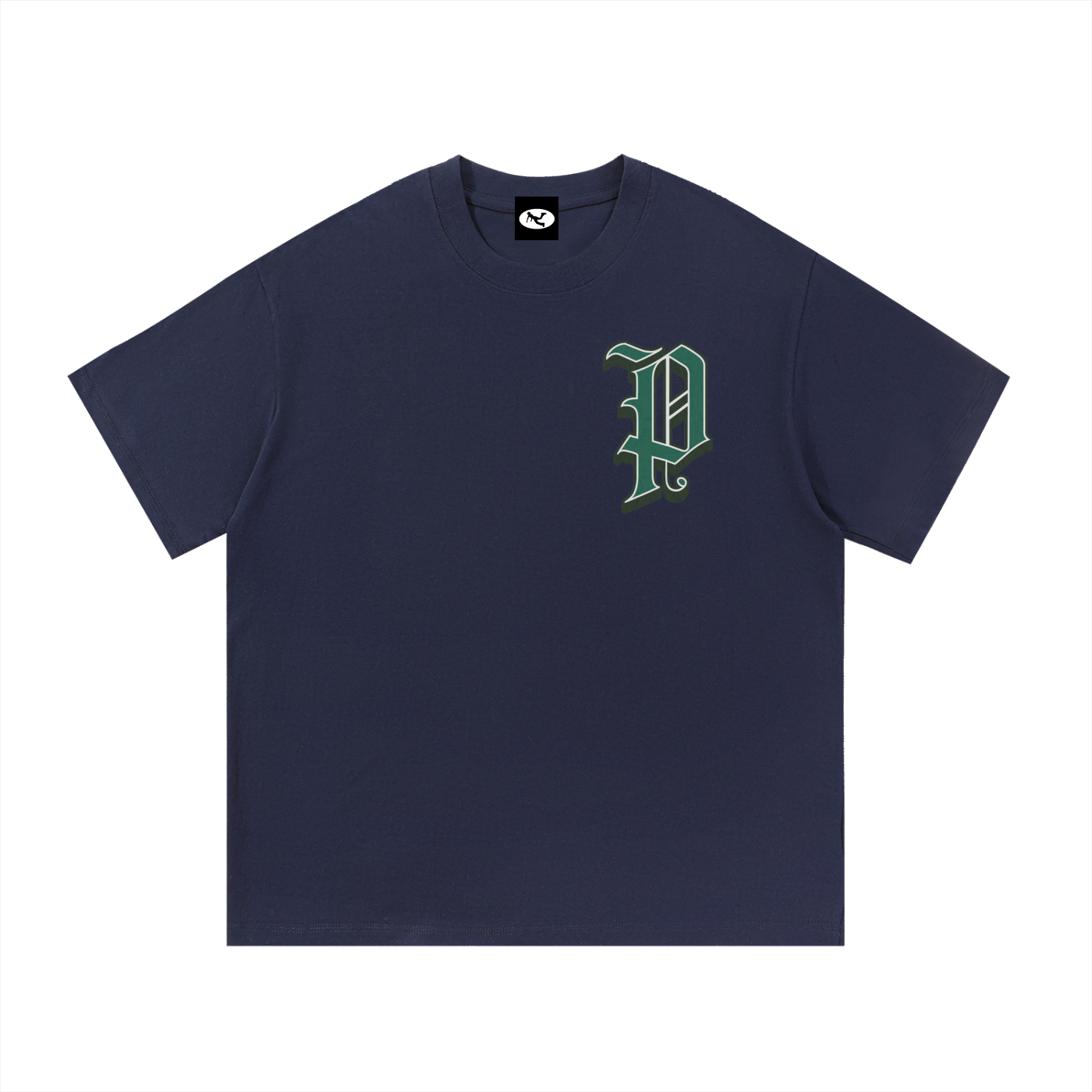 P Initial Cotton Tee-Shirt